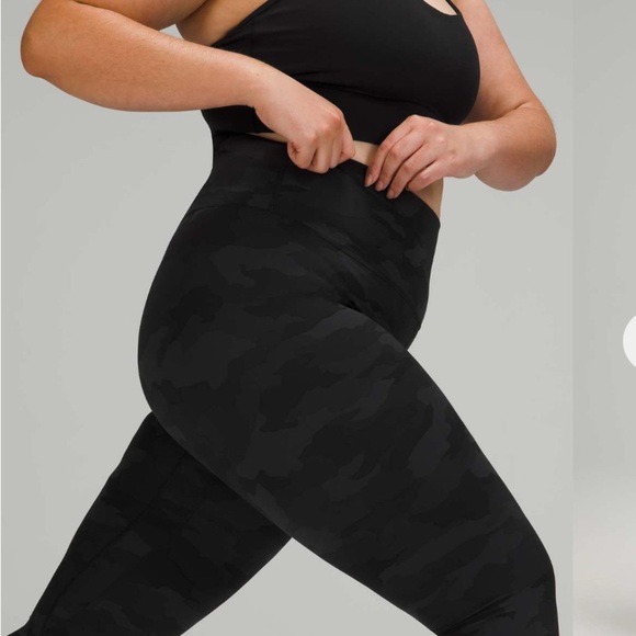 Lululemon Align Legging in Heritage 365Camo Deep Coal Multi Size 16 - Picture 3 of 8
